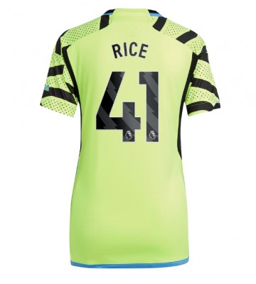 Arsenal Declan Rice #41 Bortatröja Kvinnor 2023-24 Kortärmad